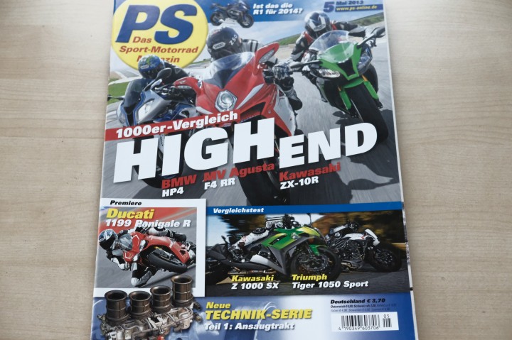 Deckblatt PS Sport Motorrad (05/2013)